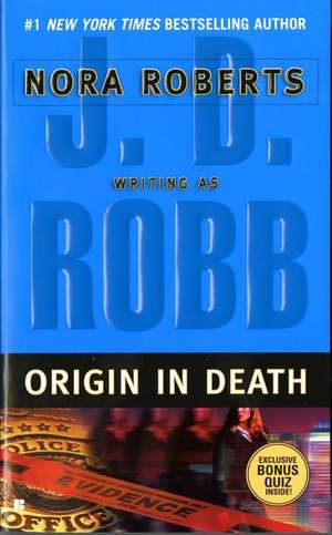 Origin in Death de J. D. Robb