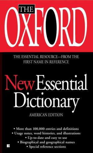 The Oxford New Essential Dictionary de Berkley Books