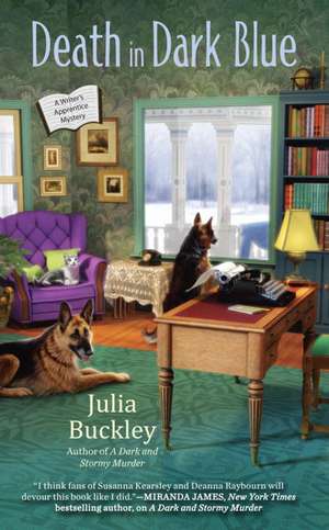 Death in Dark Blue: A Writer's Apprentice Mystery de Julia Buckley