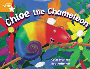 Rigby Star Guided 2 Orange Level, Chloe the Chameleon Pupil Book (single) de Celia Warren