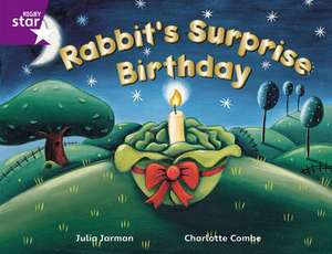 Rigby Star Guided 2 Purple Level: Rabbit's Surprise Birthday Pupil Book (single) de Julia Jarman