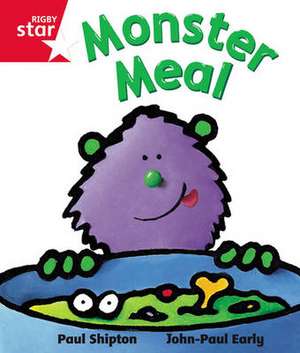 Rigby Star guided Reception Red Level: Monster Meal Pupil Book (single) de Paul Shipton