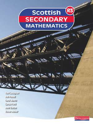 Scottish Secondary Mathematics Red 3 Student Book de Tom Sanaghan