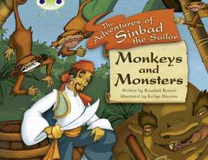 Bug Club Guided Fiction Year Two White A Monkeys and Monsters de Rosalind Kerven