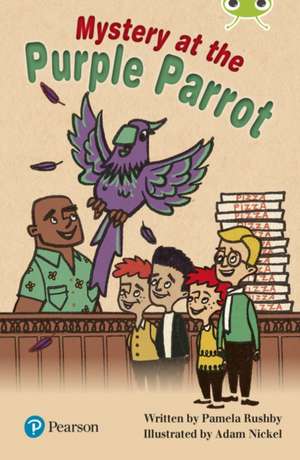 Bug Club Independent Fiction Year Two Lime Plus B Mystery at the Purple Parrot de Pamela Rushby