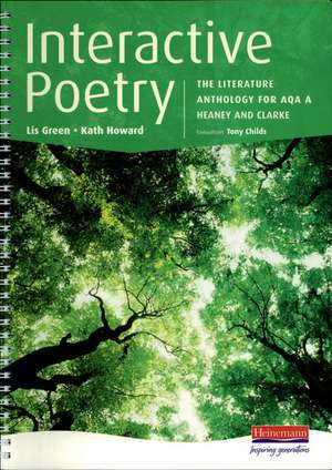 Interactive Poetry 11-14 Student Book de Lis Green