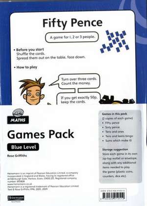 Rapid Maths: Stage 2 Games Pack de Rose Griffiths