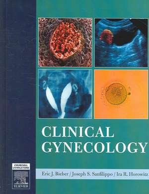 Clinical Gynecology de Eric J. Bieber