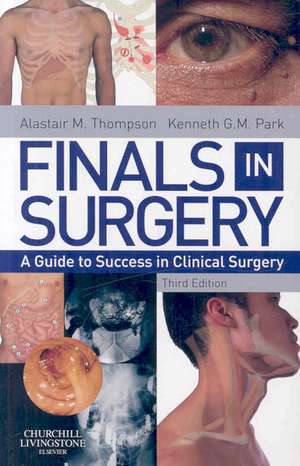 Finals in Surgery de Alastair M. Thompson