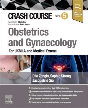 Crash Course Obstetrics and Gynaecology: For UKMLA and Medical Exams de Jacqueline Sia