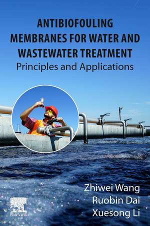 Antibiofouling Membranes for Water and Wastewater Treatment: Principles and Applications de Zhiwei Wang