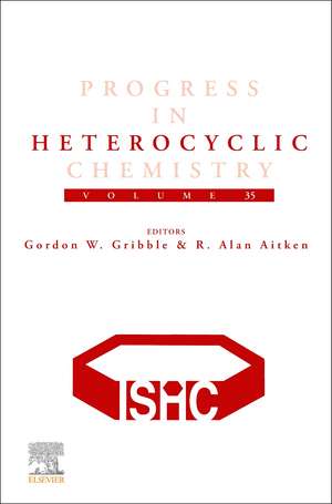 Progress in Heterocyclic Chemistry de Gordon Gribble