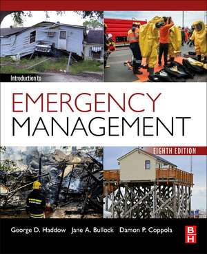 Introduction to Emergency Management de George Haddow