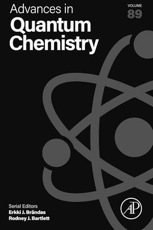 Advances in Quantum Chemistry de Erkki J. Brändas