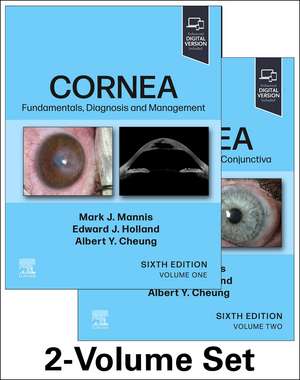 Cornea, 2-Volume Set de Mark J. Mannis