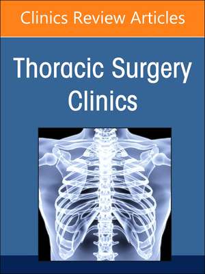 Management of Esophageal Disasters, An Issue of Thoracic Surgery Clinics de Stephanie G. Worrell