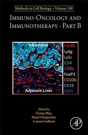 Immuno-oncology and immunotherapy Part B de Lorenzo Galluzzi