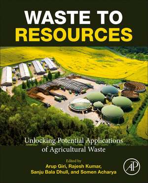 Waste to Resources: Unlocking Potential Applications of Agricultural Waste de Arup Giri