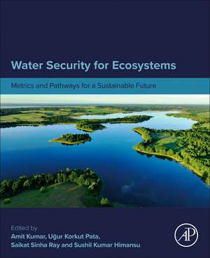 Water Security for Ecosystems: Metrics and Pathways for a Sustainable Future de Amit Kumar