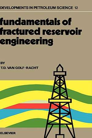 Fundamentals of Fractured Reservoir Engineering de T.D. van Golf-Racht