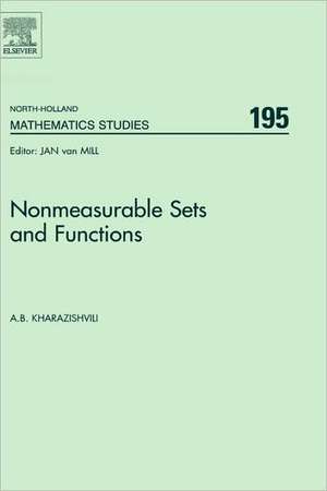 Nonmeasurable Sets and Functions de Alexander Kharazishvili