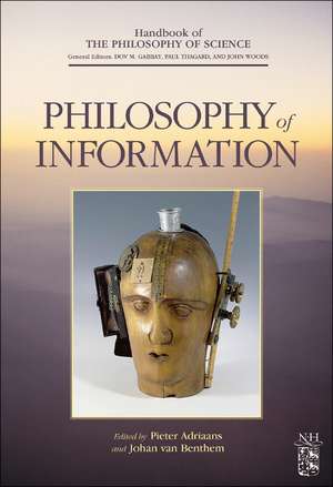 Philosophy of Information de Dov M. Gabbay