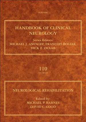 Neurological Rehabilitation de Michael P. Barnes