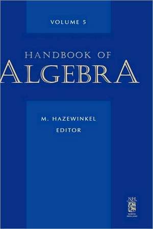 Handbook of Algebra de M. Hazewinkel