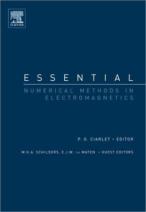 Essential Numerical Methods in Electromagnetics de P.G. Ciarlet