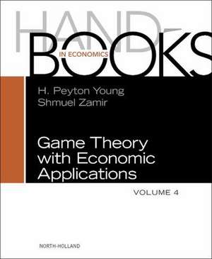 Handbook of Game Theory de Petyon Young