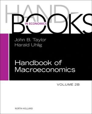 Handbook of Macroeconomics de John B. Taylor