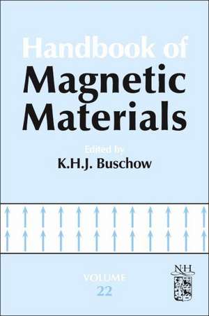 Handbook of Magnetic Materials de K. H. J. Buschow