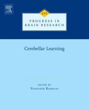 Cerebellar Learning de Narender Ramnani