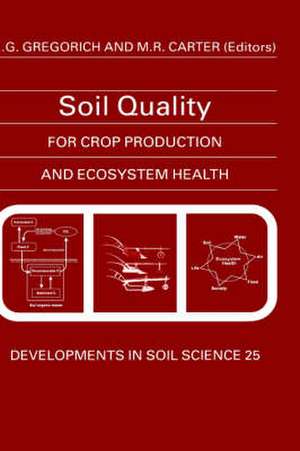 Soil Quality for Crop Production and Ecosystem Health de E.G. Gregorich