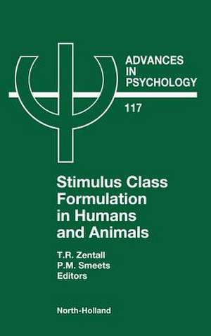 Stimulus Class Formation in Humans and Animals de T.R. Zentall