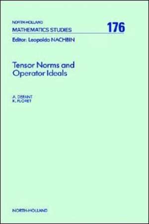 Tensor Norms and Operator Ideals de A. Defant