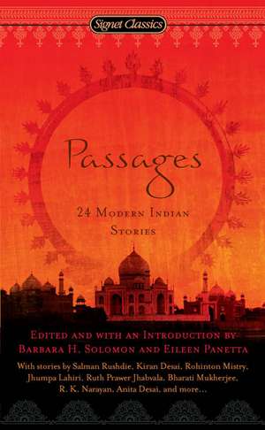 Passages: 24 Modern Indian Stories de Barbara H. Solomon