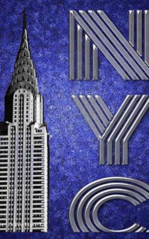 Iconic New York City Chrysler Building Artist Creative Drawing Journal de Michael Huhn