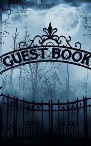 Halloween Haunted Graveyard Guest Book de Michael Huhn