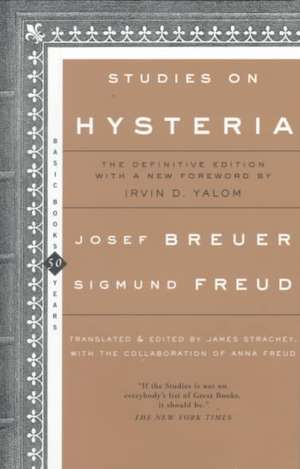 Studies on Hysteria de Joseph Breuer