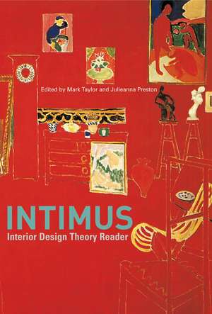 INTIMUS – Interior Design Theory Reader de M. Taylor