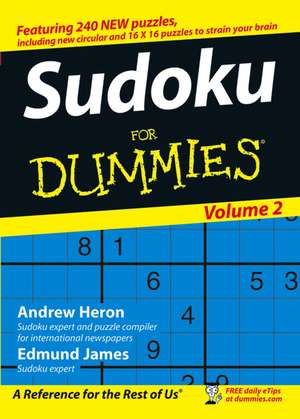 Sudoku For Dummies 2 de A Heron