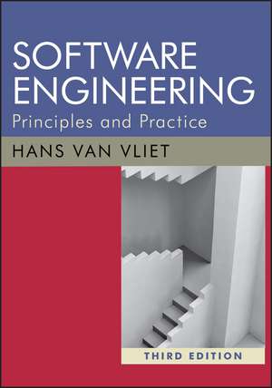 Software Engineering: Principles and Practice de Hans van Vliet