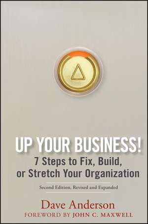 Up Your Business! – 7 Steps to Fix, Build or Stretch Your Organization 2e de D. Anderson