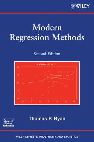 Modern Regression Methods 2e de TP Ryan