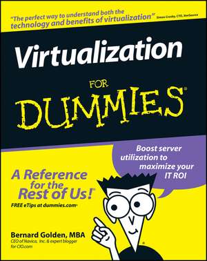 Virtualization For Dummies de B Golden