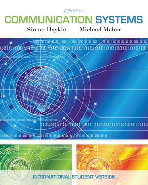 Communication Systems 5e International Student Version (WIE) de S. Haykin