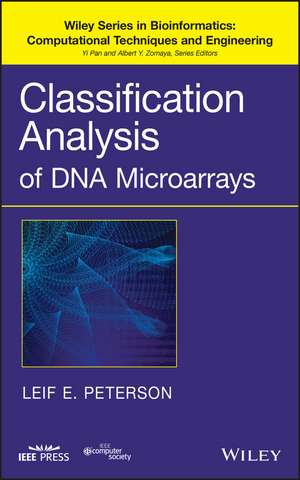 Classification Analysis of DNA Microarrays de LE Peterson