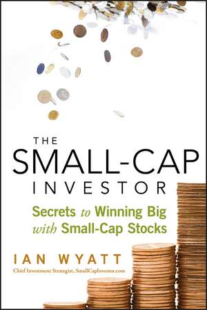 The Small–Cap Investor – Secrets to Winning Big with Small–Cap Stocks de I Wyatt