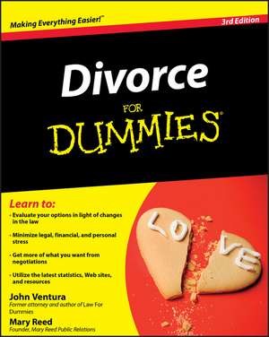 Divorce For Dummies 3e de J Ventura